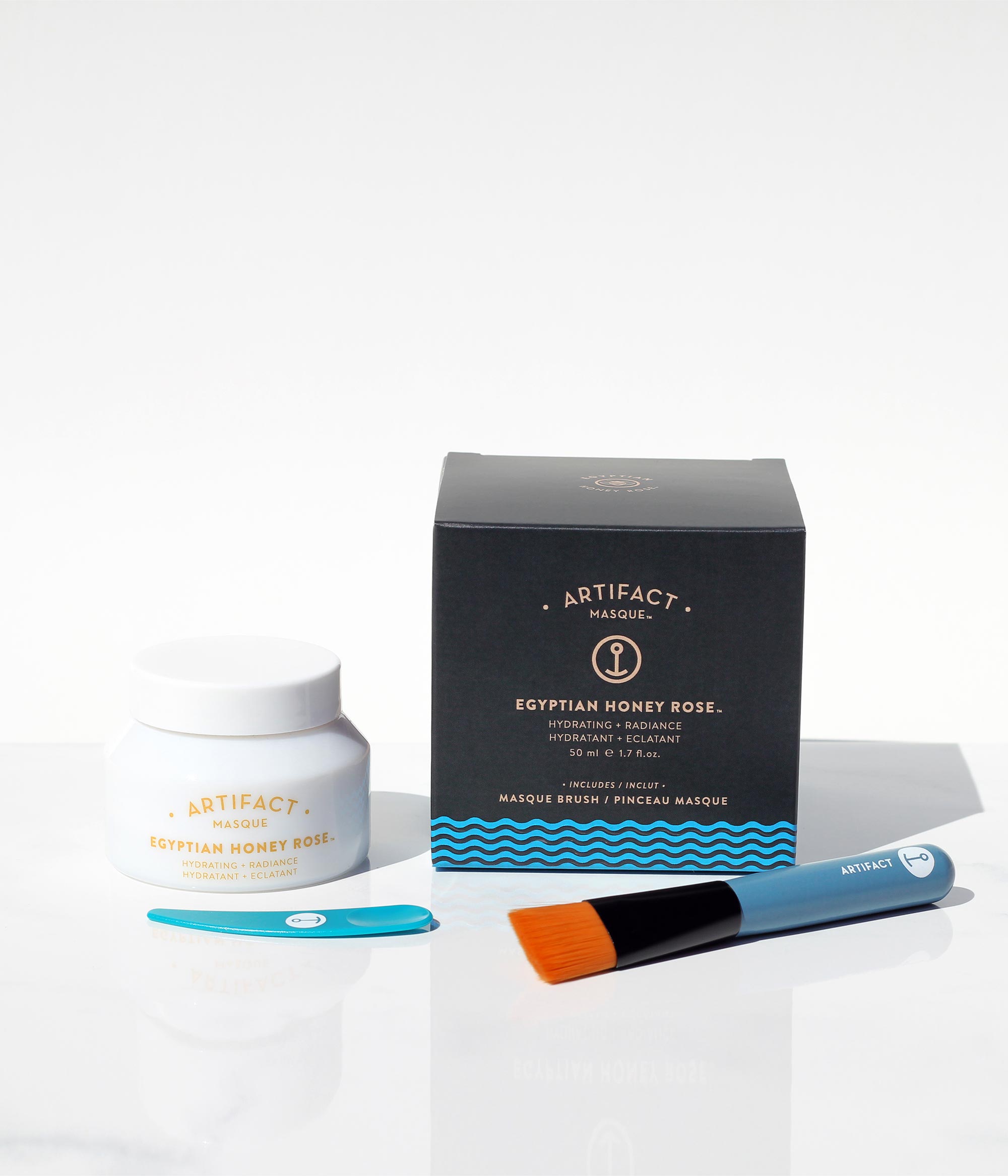 Egyptian Honey Rose Masque + Brush Kit